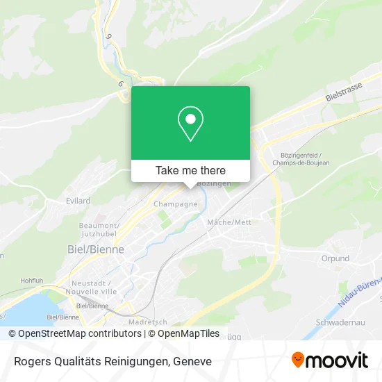 Rogers Qualitäts Reinigungen map