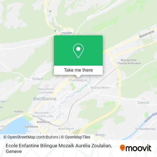 Ecole Enfantine Bilingue Mozaik Aurélia Zoulalian map