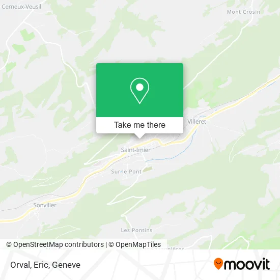 Orval, Eric map