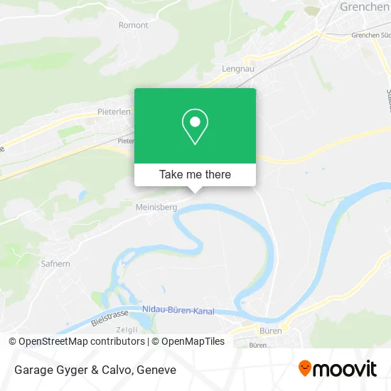 Garage Gyger & Calvo map