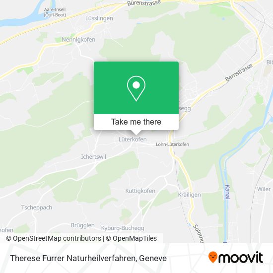 Therese Furrer Naturheilverfahren map