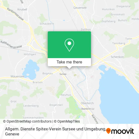 Allgem. Dienste Spitex-Verein Sursee und Umgebung plan