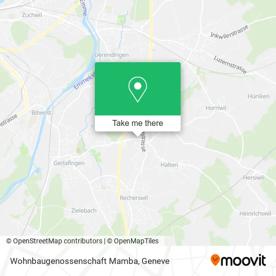 Wohnbaugenossenschaft Mamba map