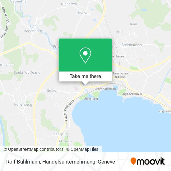 Rolf Bühlmann, Handelsunternehmung map