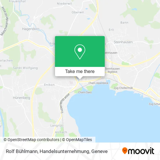 Rolf Bühlmann, Handelsunternehmung map