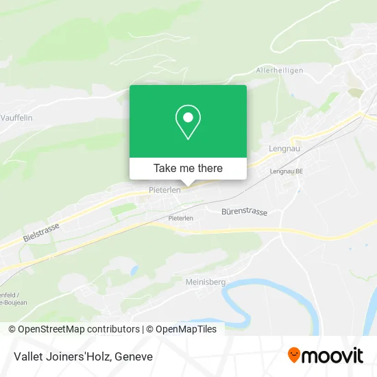 Vallet Joiners'Holz map