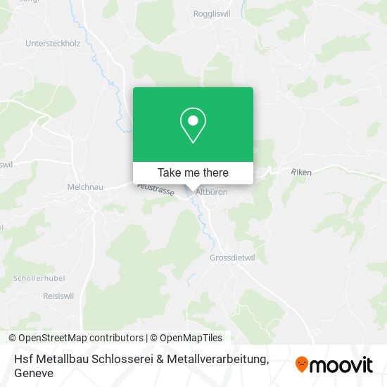 Hsf Metallbau Schlosserei & Metallverarbeitung plan