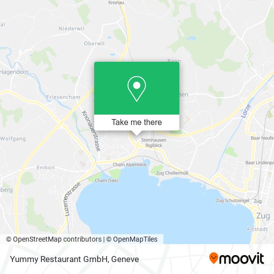 Yummy Restaurant GmbH map