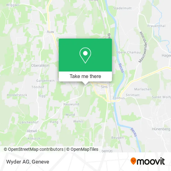 Wyder AG map