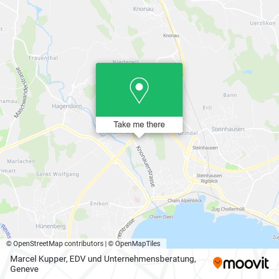 Marcel Kupper, EDV und Unternehmensberatung map