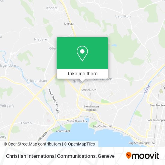 Christian International Communications map