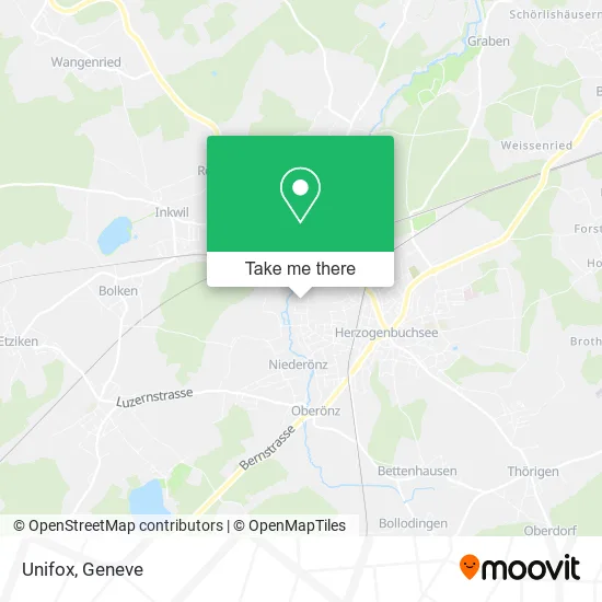 Unifox map