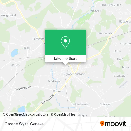 Garage Wyss map