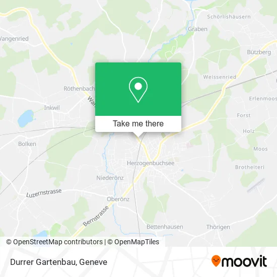 Durrer Gartenbau map