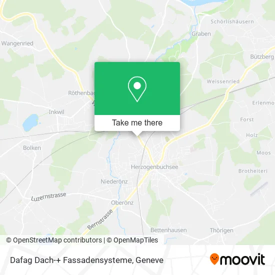 Dafag Dach-+ Fassadensysteme map