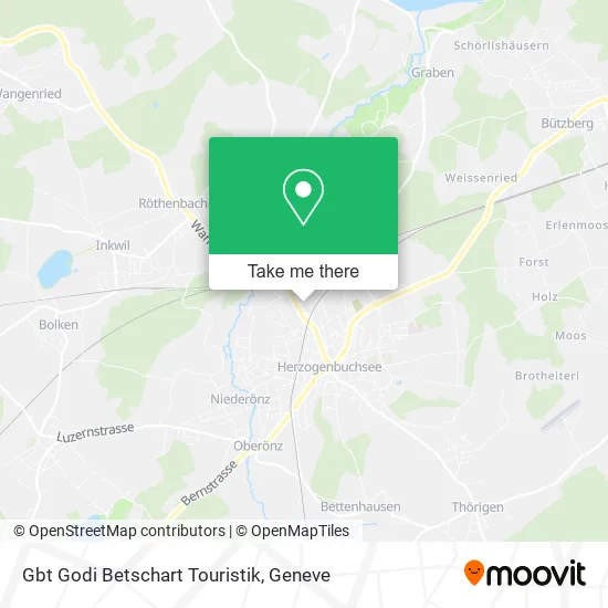 Gbt Godi Betschart Touristik map