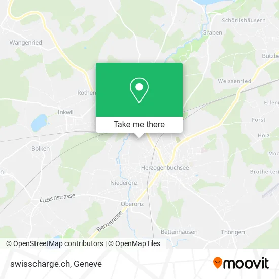 swisscharge.ch map