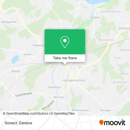 Sonect map