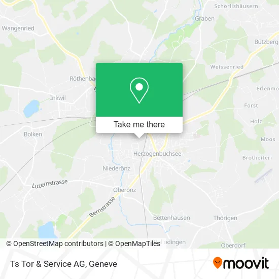 Ts Tor & Service AG map