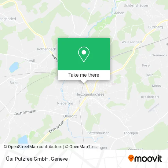 Üsi Putzfee GmbH map