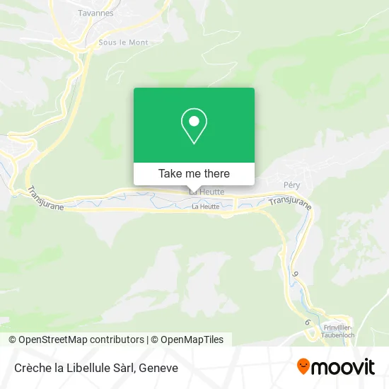 Crèche la Libellule Sàrl map
