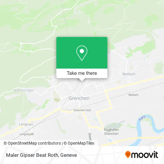Maler Gipser Beat Roth plan
