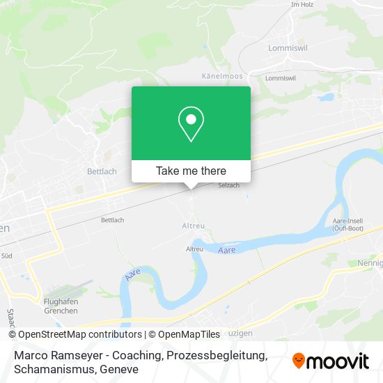 Marco Ramseyer - Coaching, Prozessbegleitung, Schamanismus map