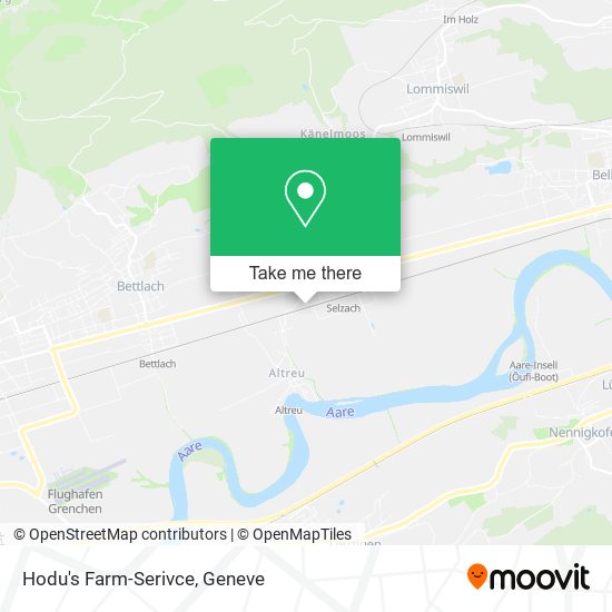 Hodu's Farm-Serivce map