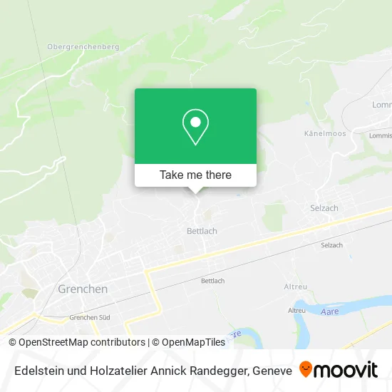 Edelstein und Holzatelier Annick Randegger map