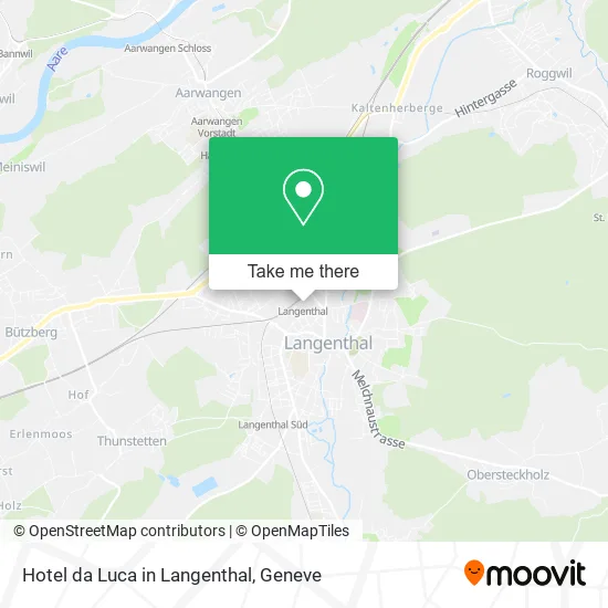 Hotel da Luca in Langenthal map