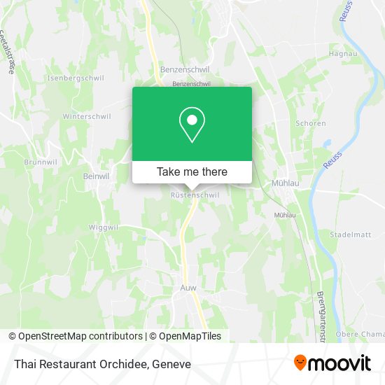 Thai Restaurant Orchidee map