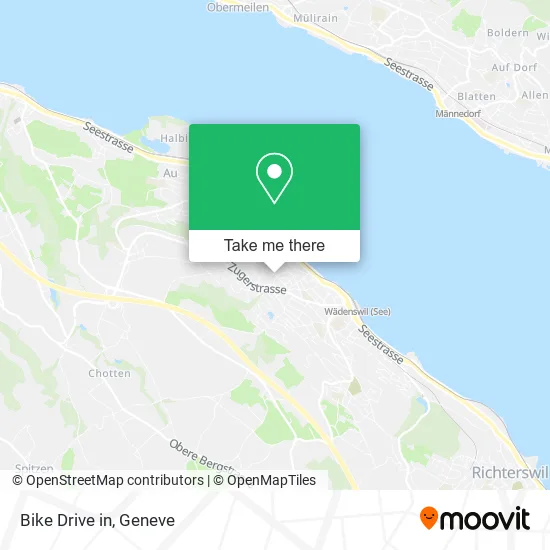 Bike Drive in map