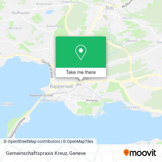 Gemeinschaftspraxis Kreuz map