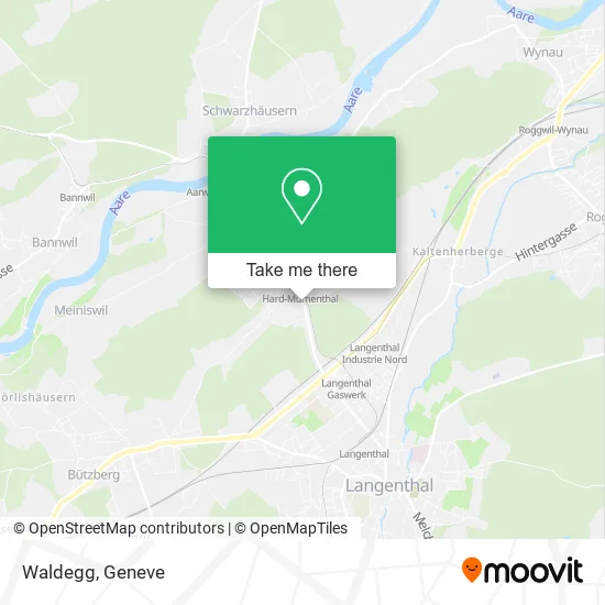 Waldegg map