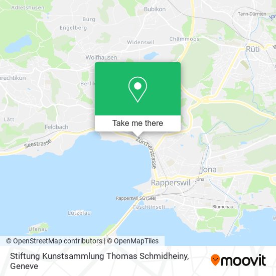 Stiftung Kunstsammlung Thomas Schmidheiny map