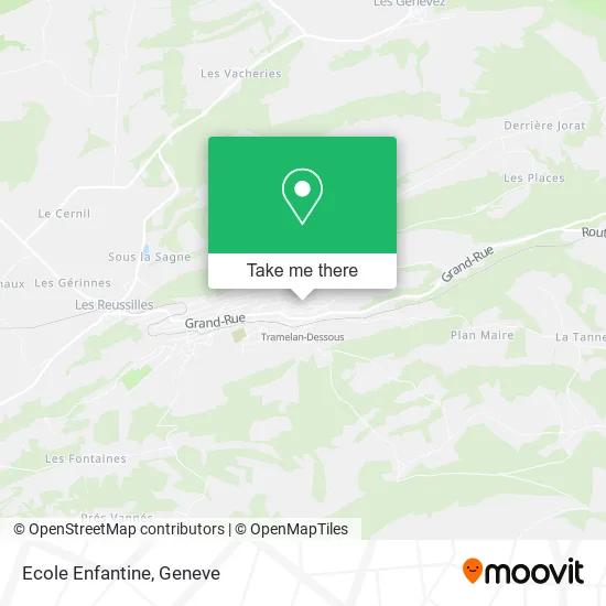 Ecole Enfantine plan
