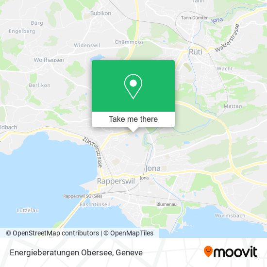 Energieberatungen Obersee map