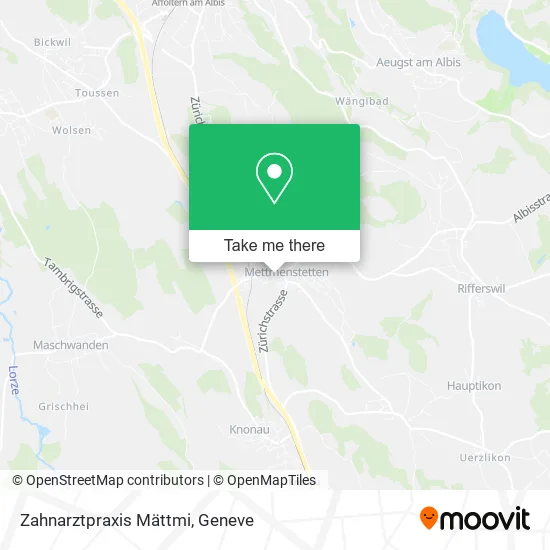 Zahnarztpraxis Mättmi map