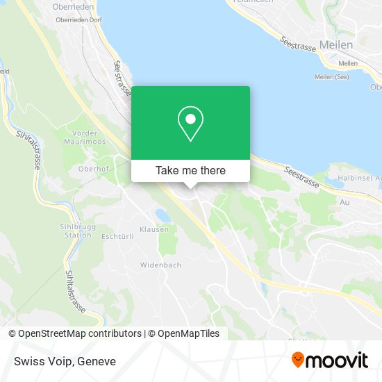 Swiss Voip map