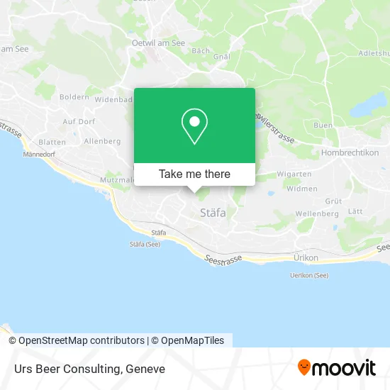 Urs Beer Consulting map