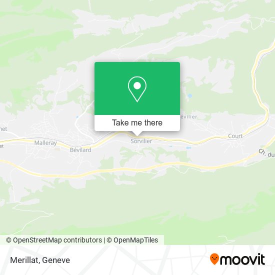 Merillat map