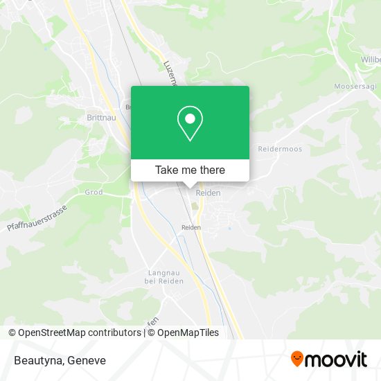Beautyna map