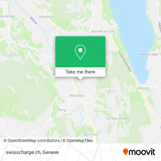 swisscharge.ch map