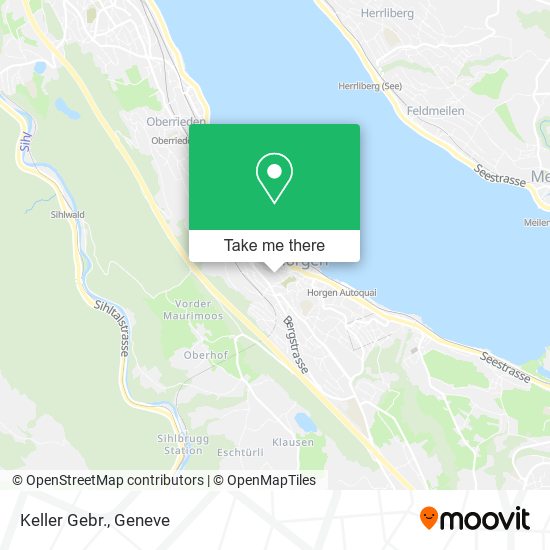 Keller Gebr. map