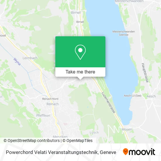 Powerchord Velati Veranstaltungstechnik map
