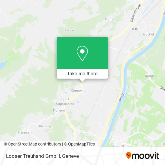 Looser Treuhand GmbH map