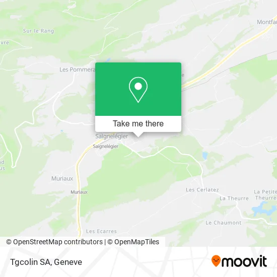 Tgcolin SA map