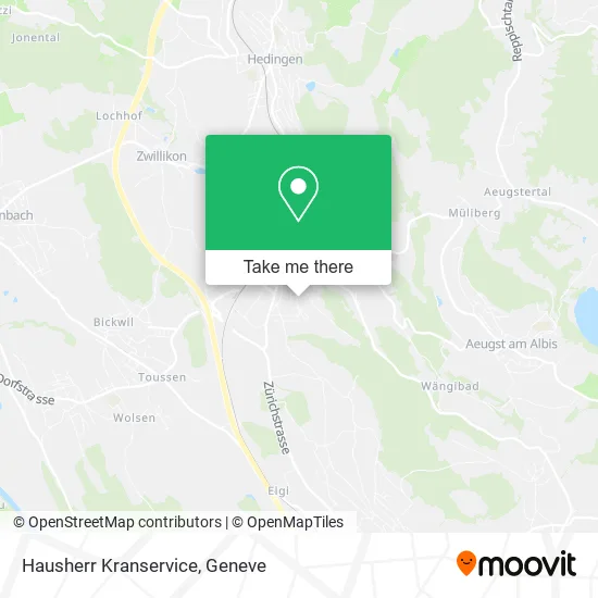 Hausherr Kranservice map