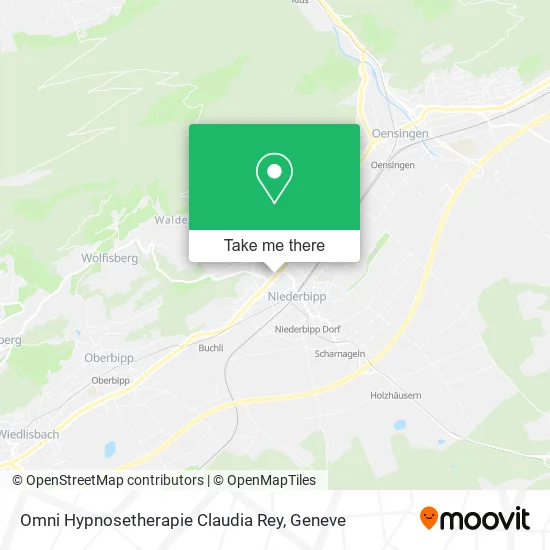 Omni Hypnosetherapie Claudia Rey map