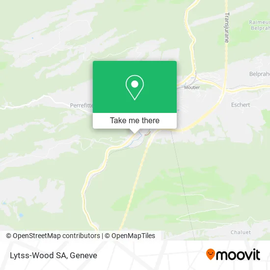 Lytss-Wood SA map